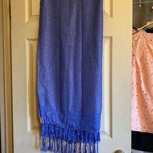 Lilac sparkly wrap/shawl